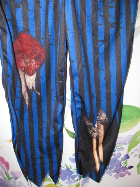 Karnevalové kalhoty - zombie apod.,