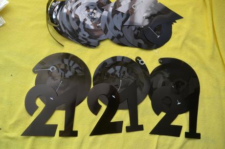 20 ks závěsných ozdob na narozeniny, věk 21 , 1, 2, 