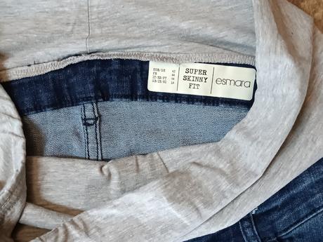 Dámské těhotenské džíny/rifle esmara, vel.42 (l), esmara,l