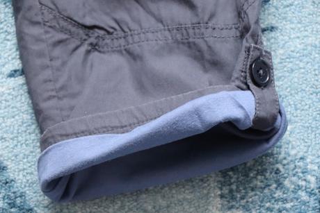 Plátěné rolovací kalhoty s bavlněnou podšívkou, cherokee,98