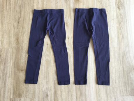 2x modré legíny vel. 110, pepco,110