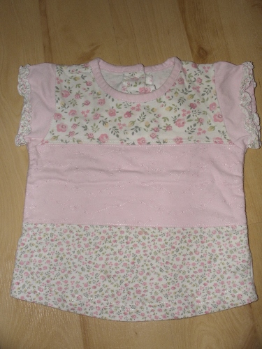 Krásné tričko h&m vel. 74 ve stylu patchwork, h&m,74