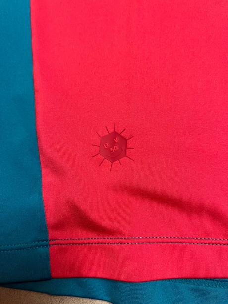 Tričko s uv ochranou vaude kids solaro 146/152, 146