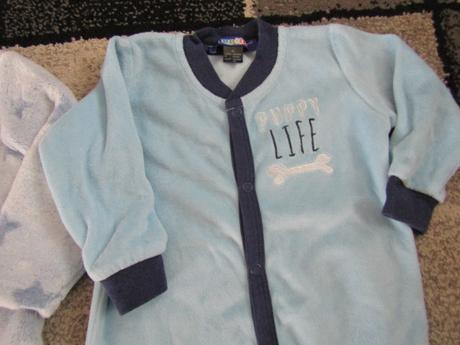 Flaušový+sametový overal kluk ve.68/74+ bryndák, f&f,68