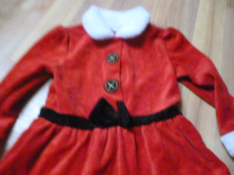 Vánoční šaty 1,5-2 roky babies, 92