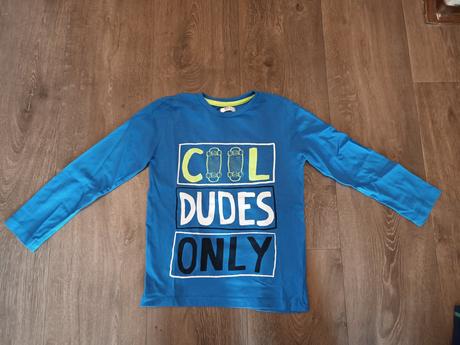 7x chlapecká trika s dlouhým rukávem, vel.116/122, 116