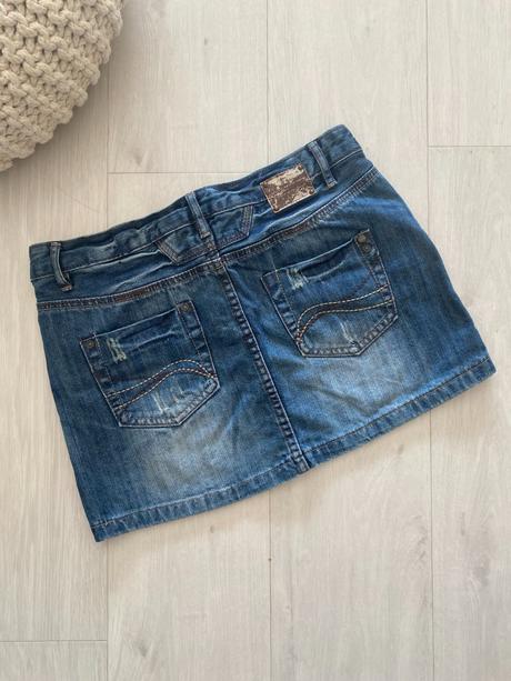 Riflová minisukně, vel. m, m