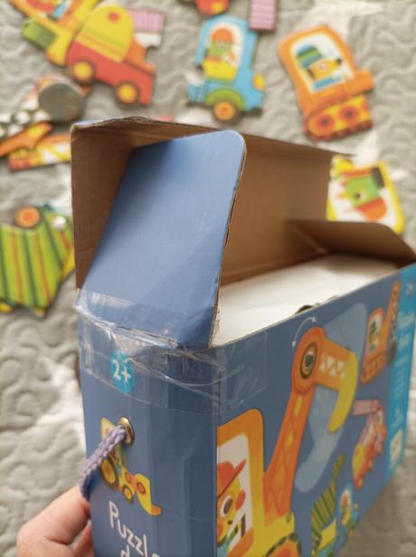 Djeco puzzle duo vozidla, 