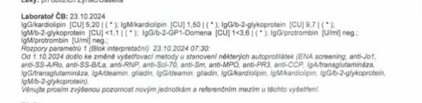 Jak číst a vysvětlit změněné výsledky krve?