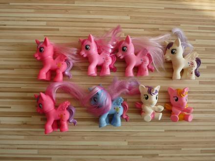 Poníci na hraní, 8 ks,
