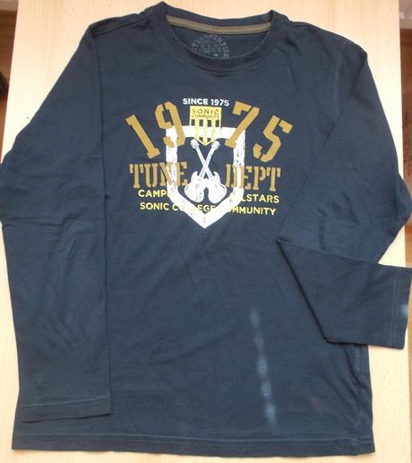 Chlapecké triko s kytarou dlouhý rukáv tcm, tcm,134