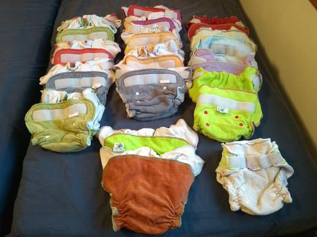 Balík látkových plen (18 ks),