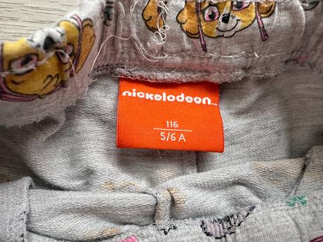 Dívčí kraťasy tlapková patrola / paw patrol, v 116, nickelodeon,116