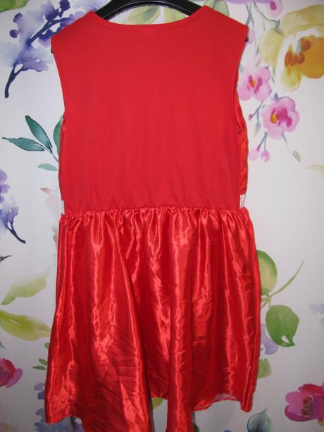 Karnevalové šaty červená karkulka, 