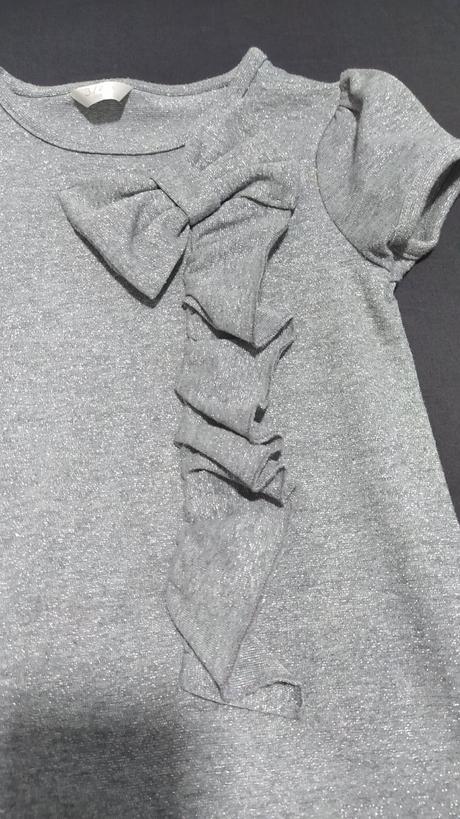 Dívčí šedé šaty 104, pepco,104