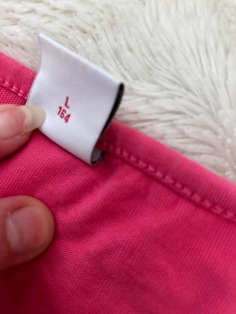 Ruzove tricko l 164 s.oliver i love soccer fotbal, s.oliver,164