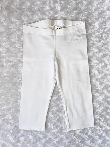 Bílé 3/4 legíny h&m, h&m,98