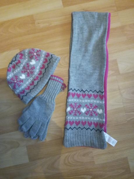 Set čepice rukavice šála, cherokee,110