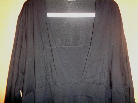 Luxusní černá tunika 6xl, essence,5xl