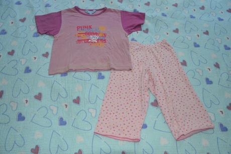 104 110 116 letní bavlněné pyžamo pyžámko, 110