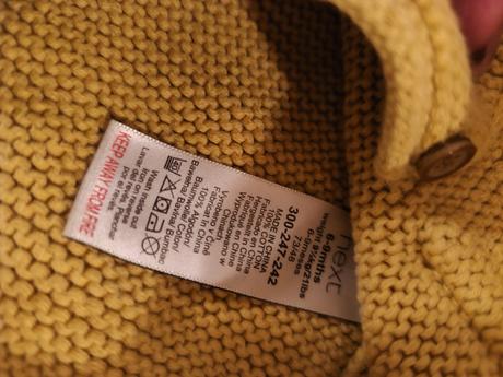 Pletený svetr na knoflíky next, next,74