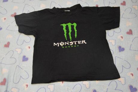 116 122 černé bavlněné tričko, 116