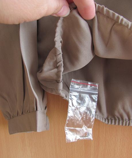 Hnědá halenka, bonprix,38