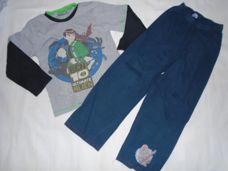 Pyžamo vel 7/8 let 122/128 ben10, 122