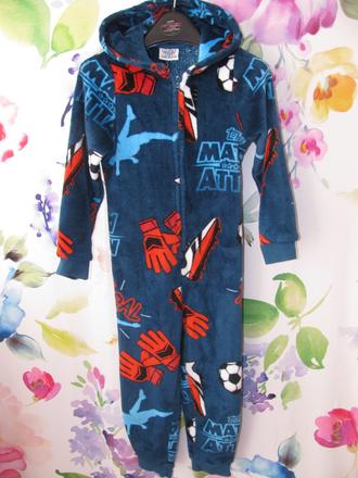Spací fleecový overal matalan, matalan,116