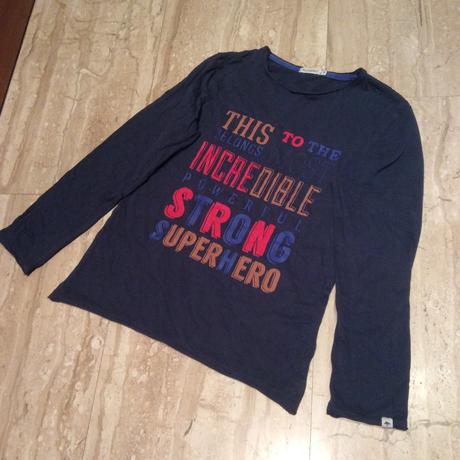 Bavlněné tričko s nápisem, 140