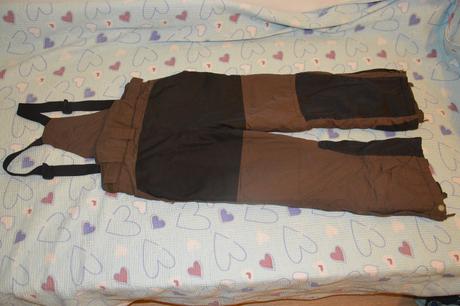 128 zimní lyžařská bunda oteplené kalhoty, 128