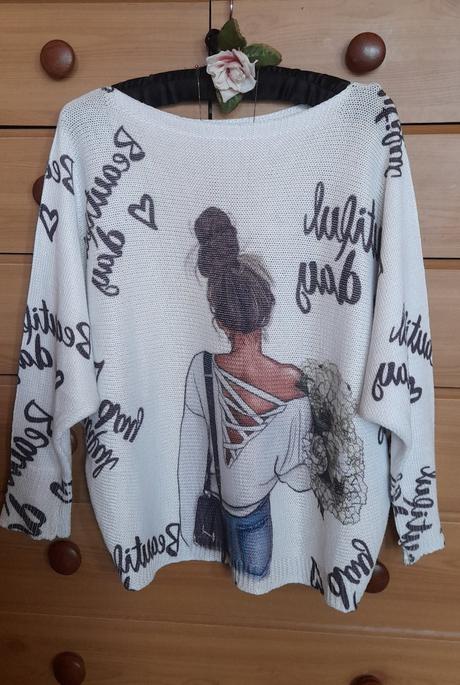 Stylový letní svetřík,