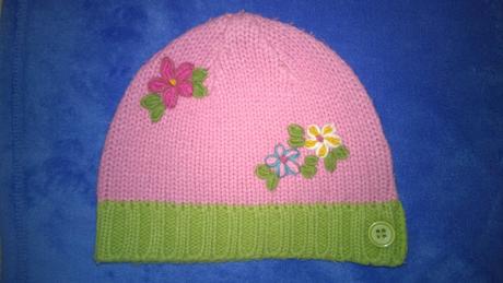 7 x čepice/ čepička 9m-3roky, 50kč/ks, 86