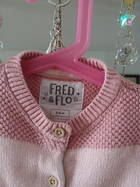 Džíny s laclem + pruhovaný svetr 68/74, next,68