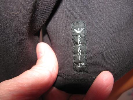 Dámské elastické tričko armani jeans, armani,s