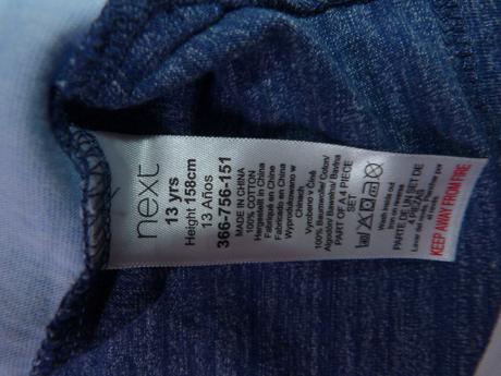 Next bavlněné tričko vel.158, next,158