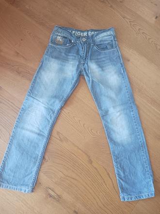 Džíny č.140/146, tommy hilfiger,140