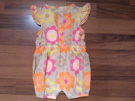 Květovaný letní overal, nutmeg,56