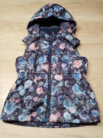 Vesta hm, girls vel. 122/128, h&m,122