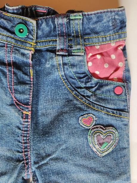 Džínečky s výšivkami, george,86