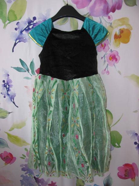 Kostým-šaty ledové království princezna anna, 