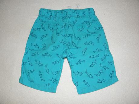 Modré kraťasy zn. f&f vel.98/104, f&f,98