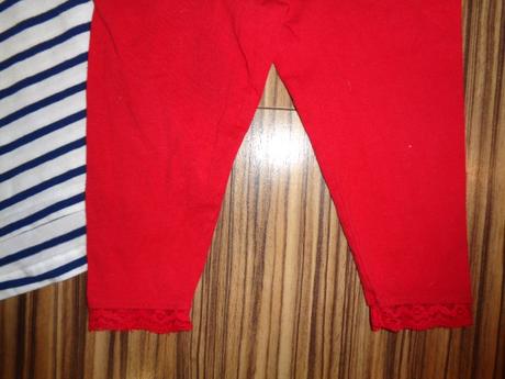 Nádherný komplet trička a legín s krajkou 2 roky, evie angel,98