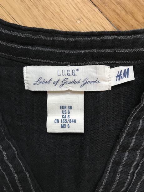Dámská dlouhá košile/šaty/tunika, h&m,36