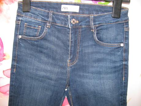 Dámské, dívčí strečové džíny slim fit, zara,36