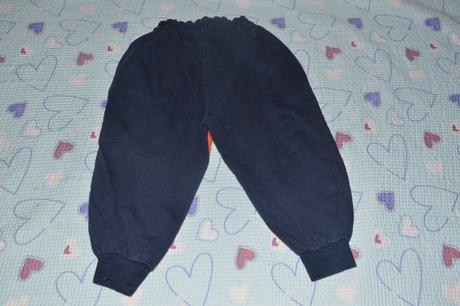 98 104 široké pohodlné bavlněné tepláky, 98