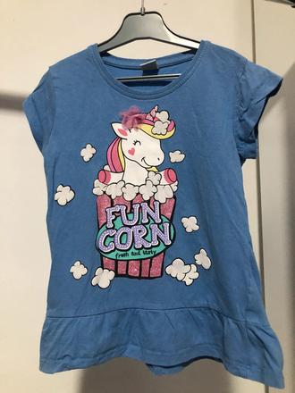 Modré triko s jednorožcem, 116