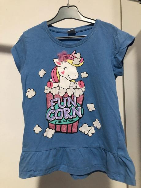 Modré triko s jednorožcem, 116