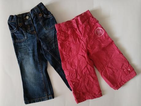 Dvoje kalhoty next, next,80