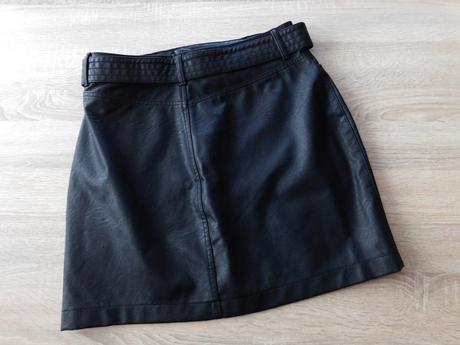 Kožená sukně terranova vel.xl, terranova,xl